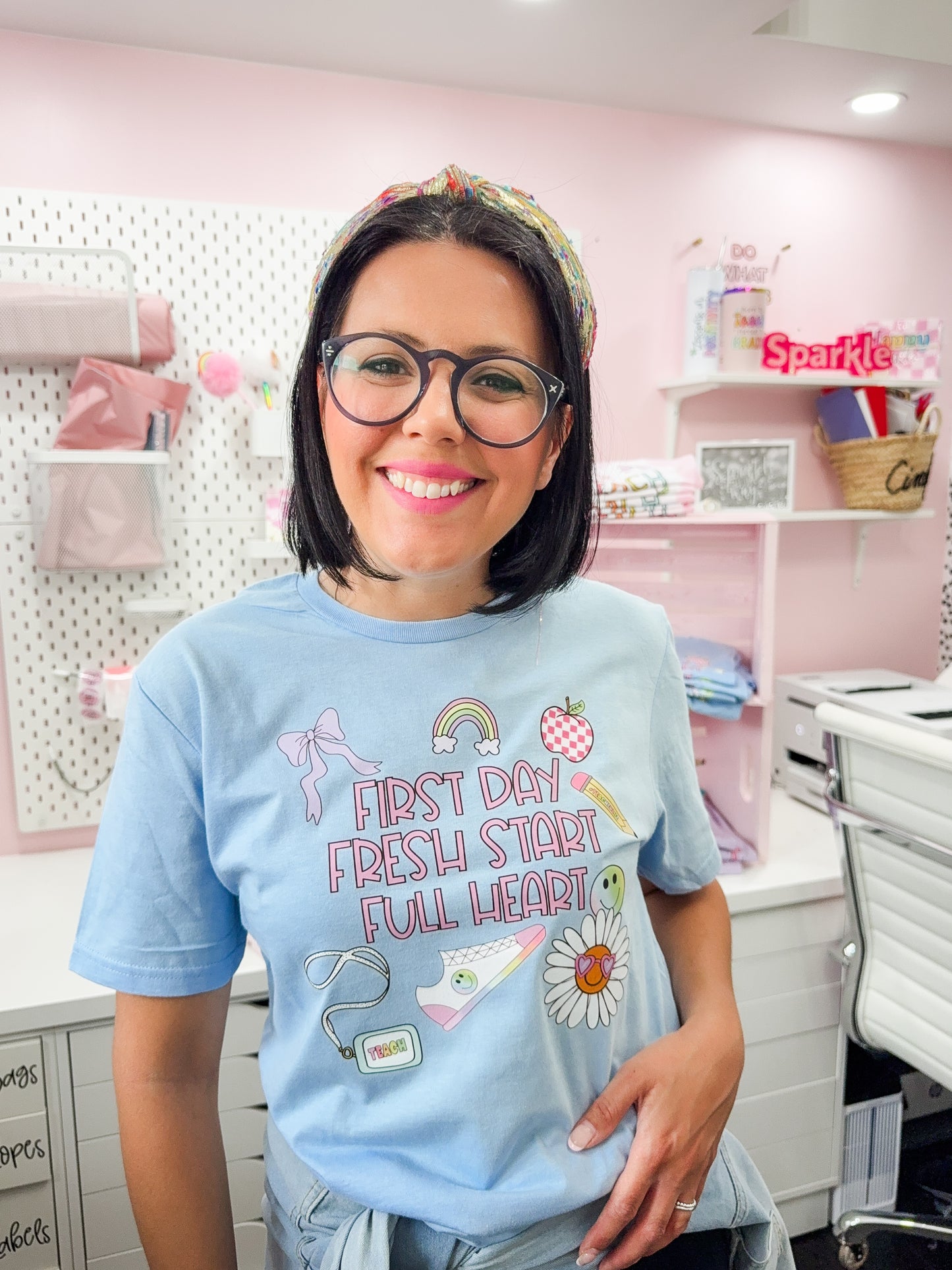 First Day, Fresh Start, Full Heart Tee