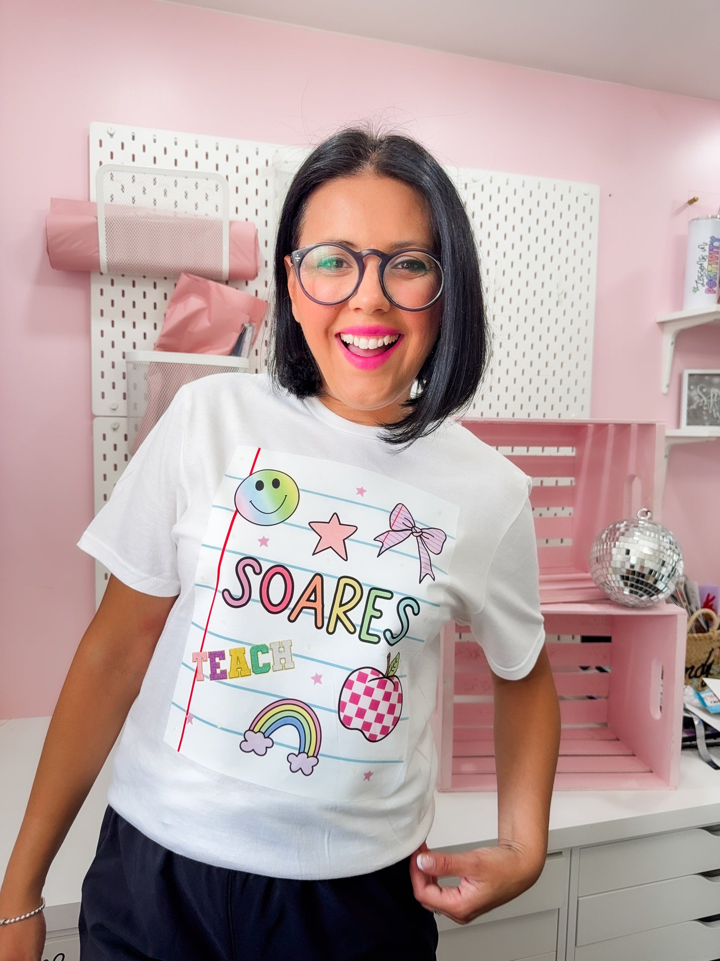 Personalized Doodle Note Tee