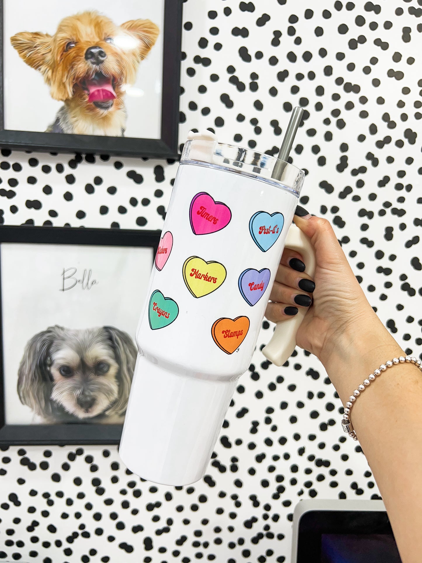 30oz Conversation Heart Tumbler