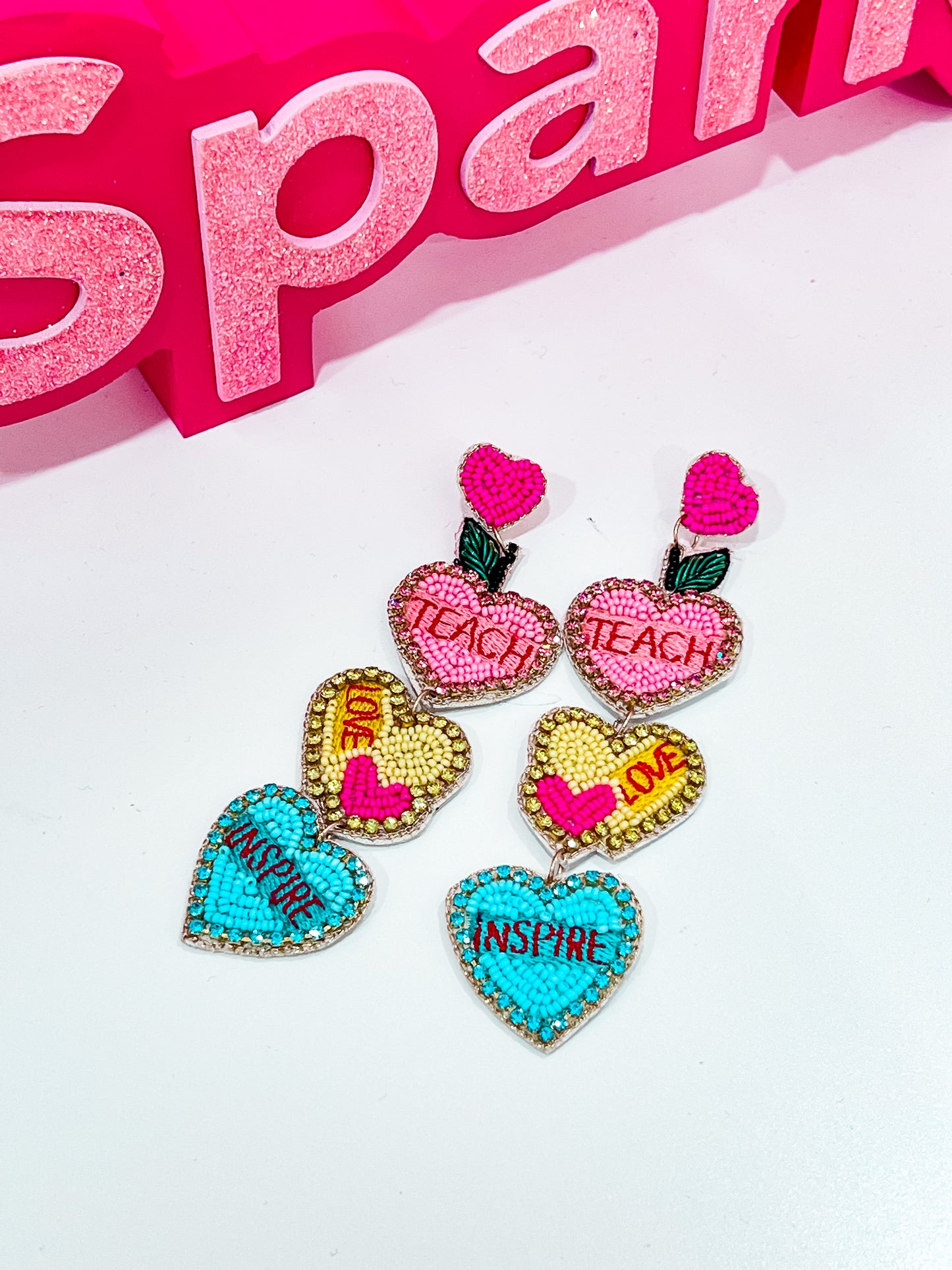 Conversation Heart Earrings