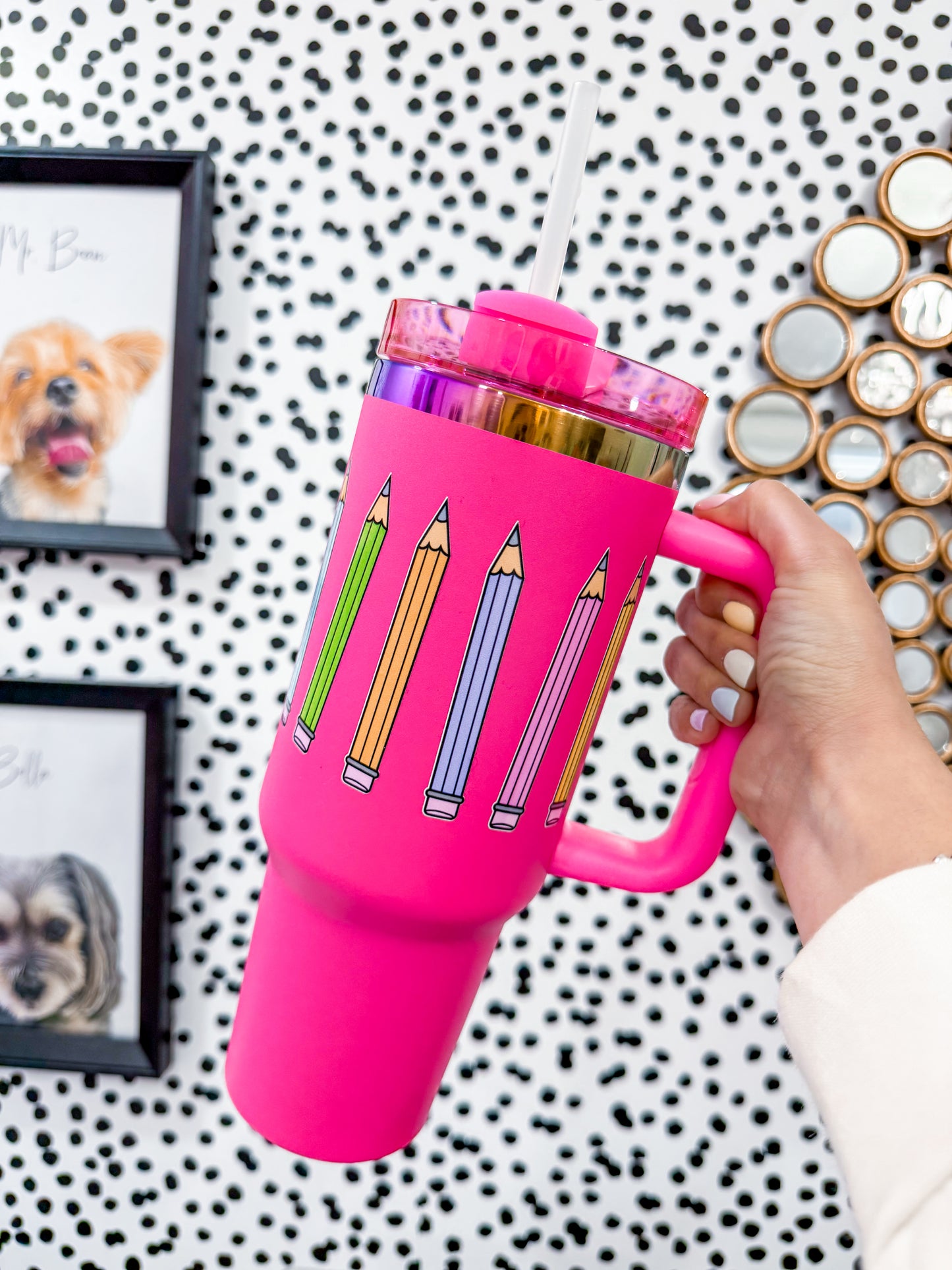 40oz Pencil Tumbler