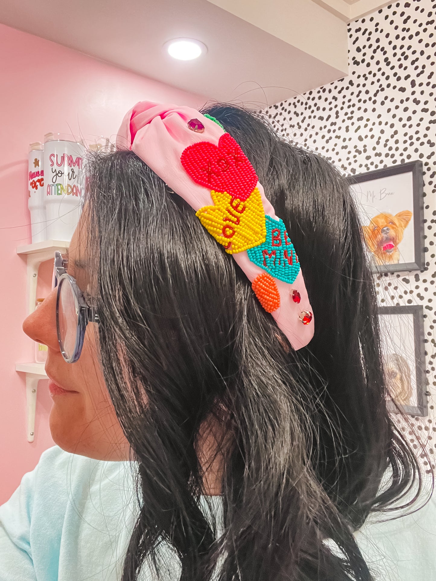 Conversation Heart Headbands