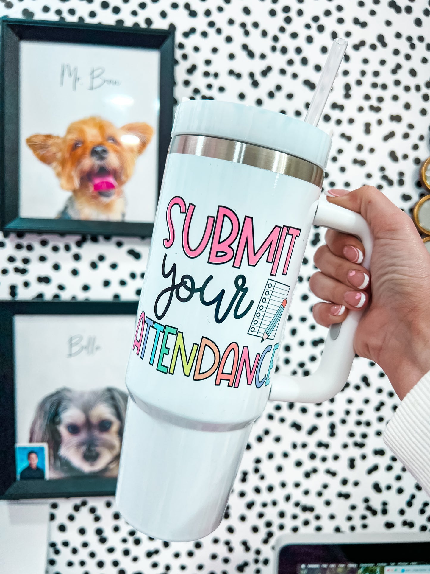 Submit your Attendance 30oz Tumbler