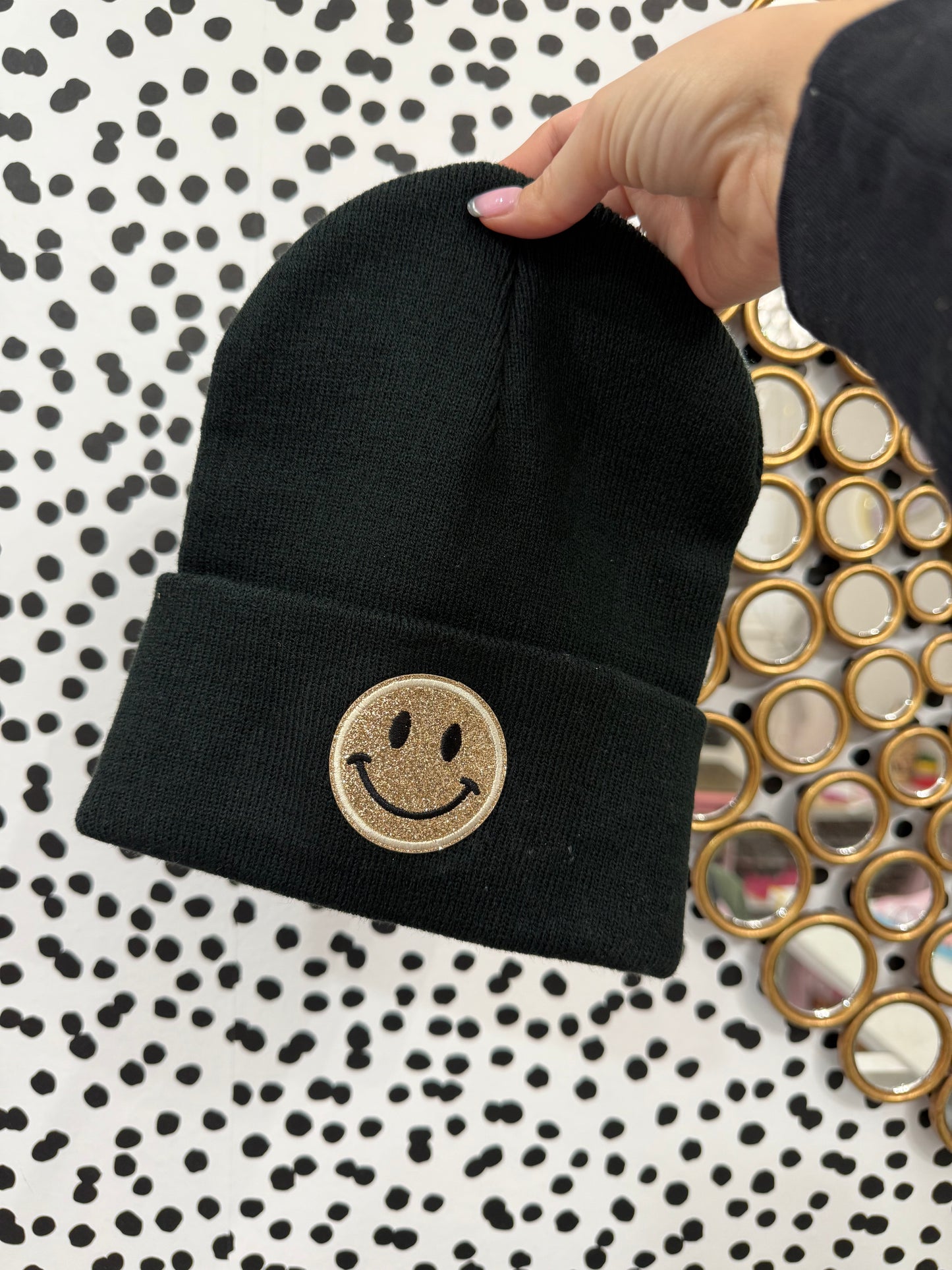 Happy Face Beanie