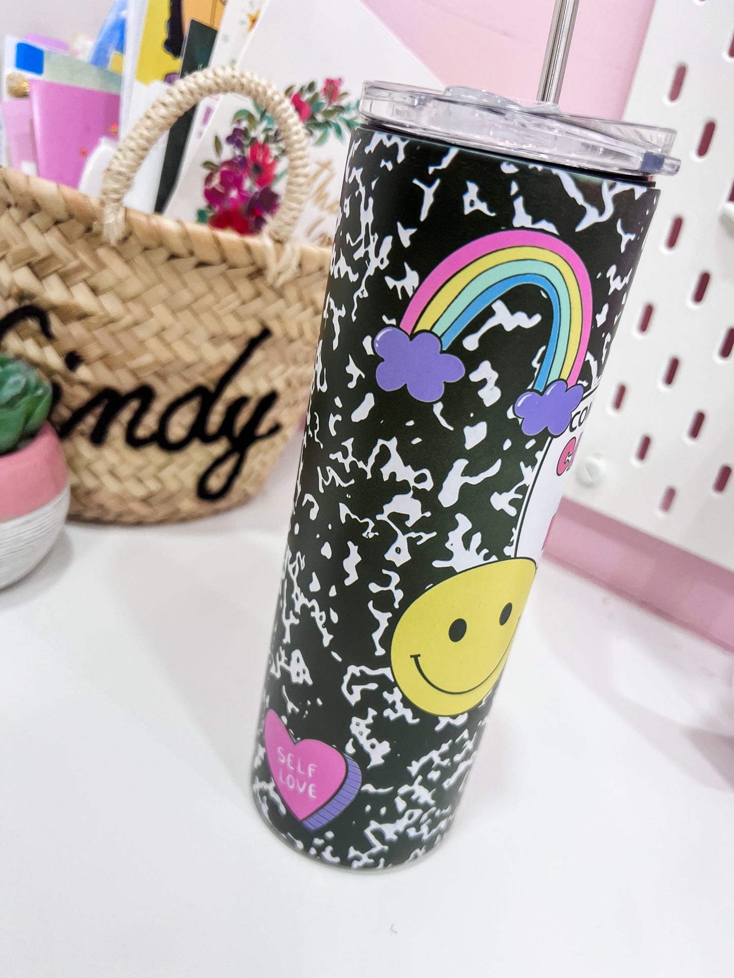 Composition Book Tumbler