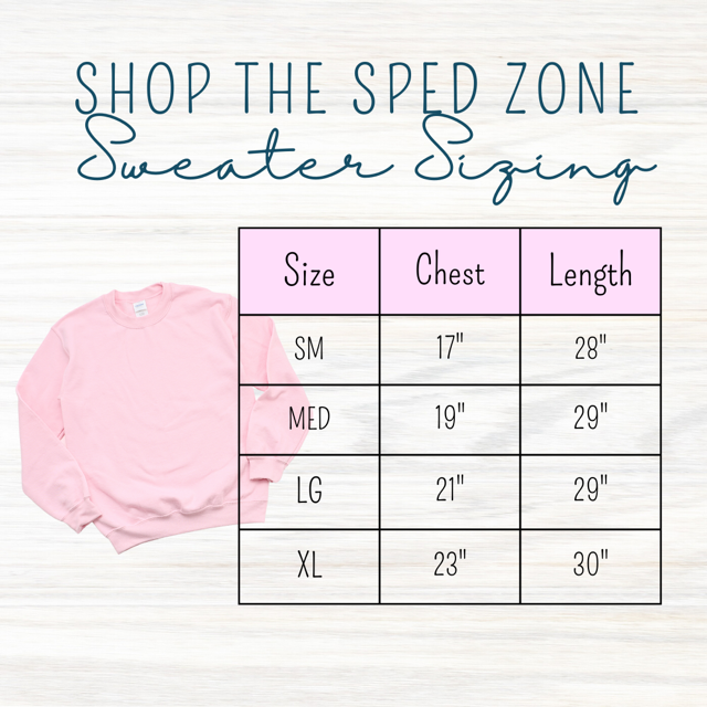 Conversation Hearts Sweater French