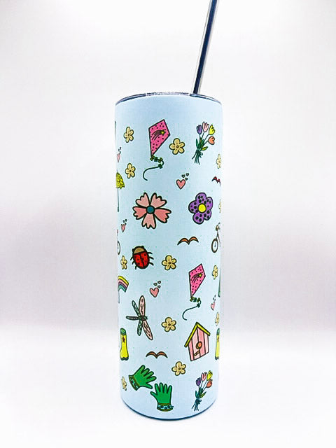 Spring Things Stainless Steel Tumbler