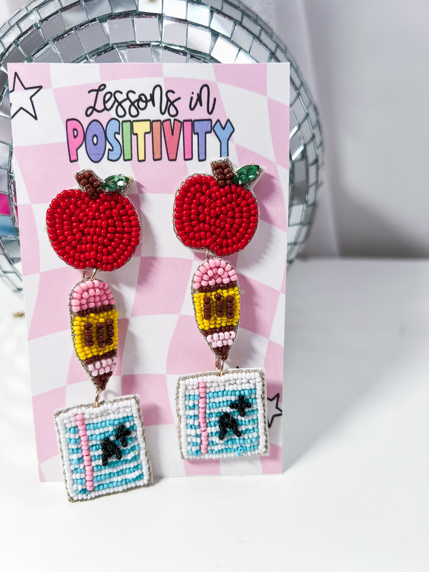 Paper and Pencil Earrings