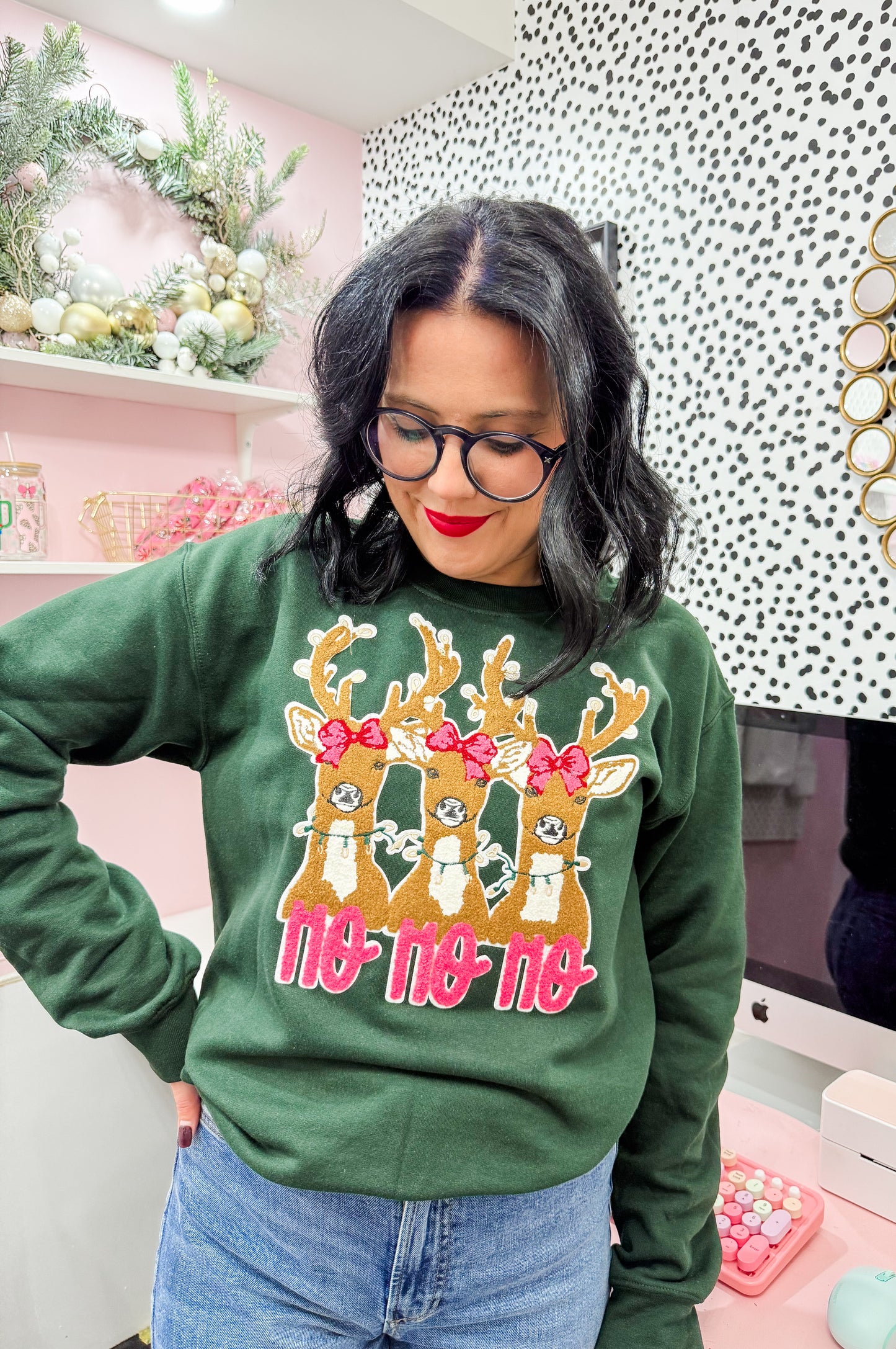 Threes a Sleigh Sweater