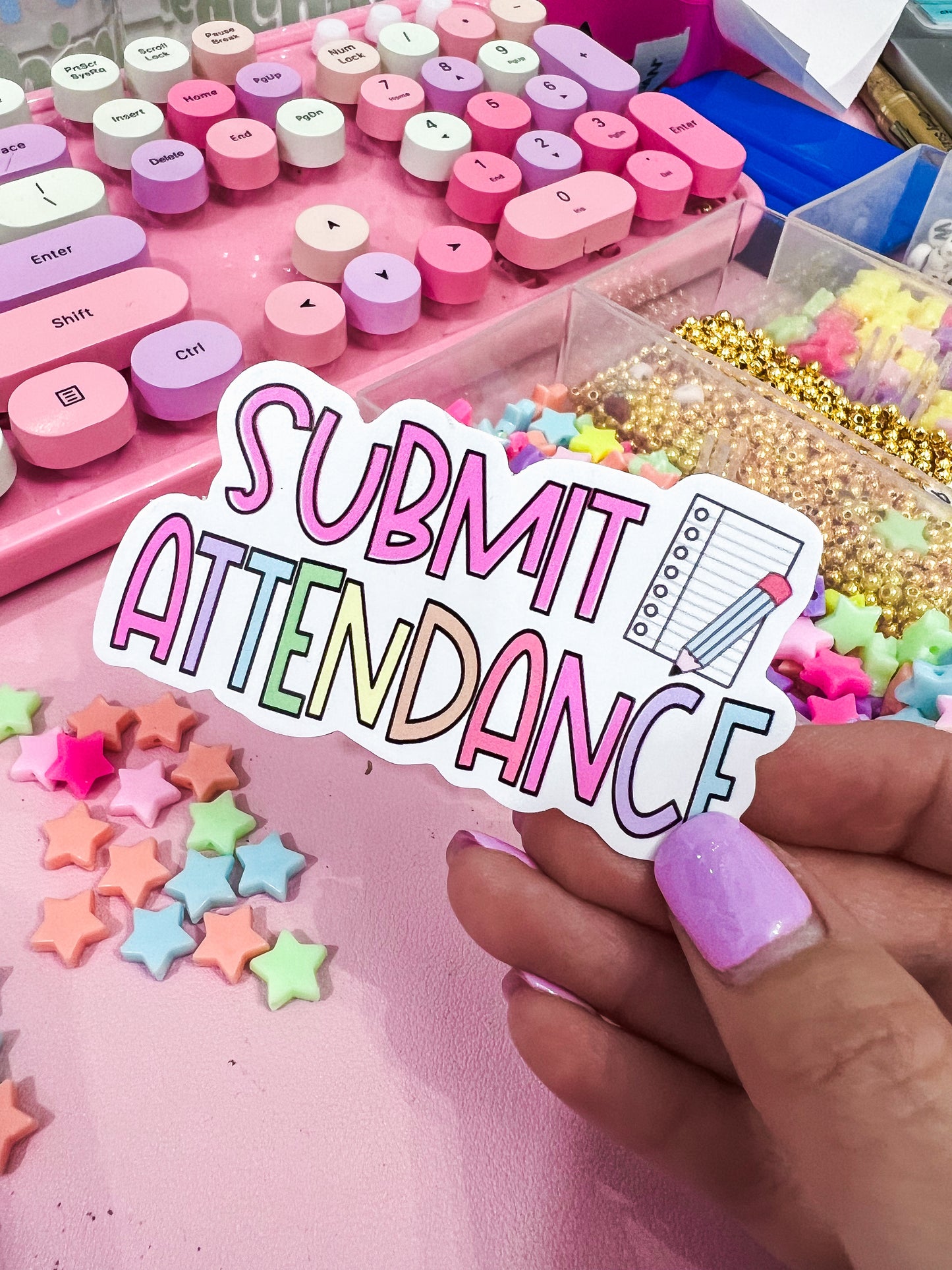 Submit Attendance Sticker