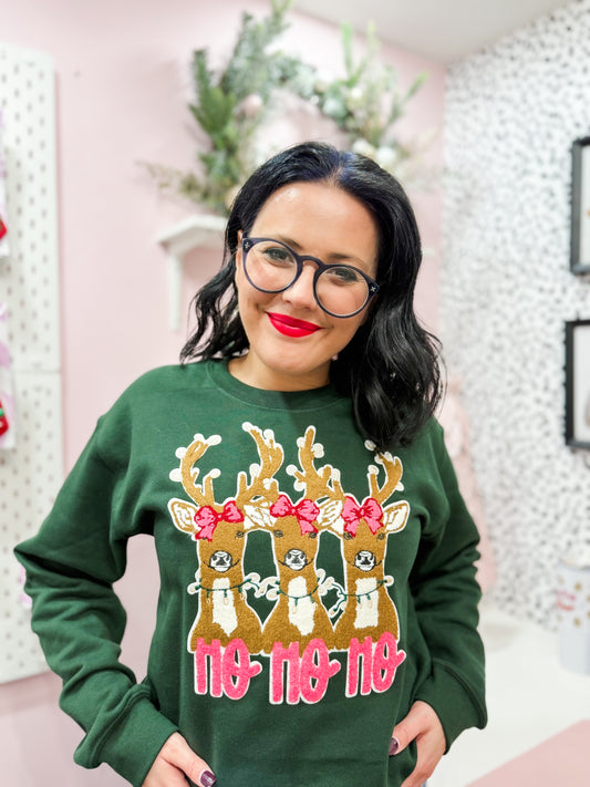 Threes a Sleigh Sweater