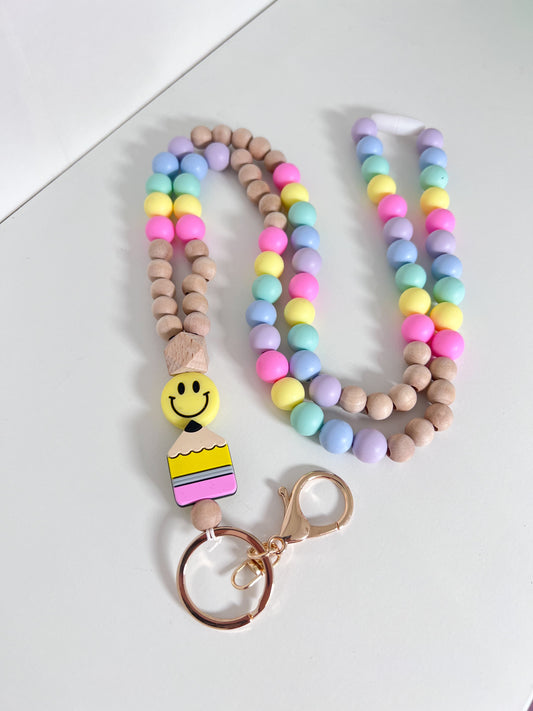 Pencils and Smiles Lanyard