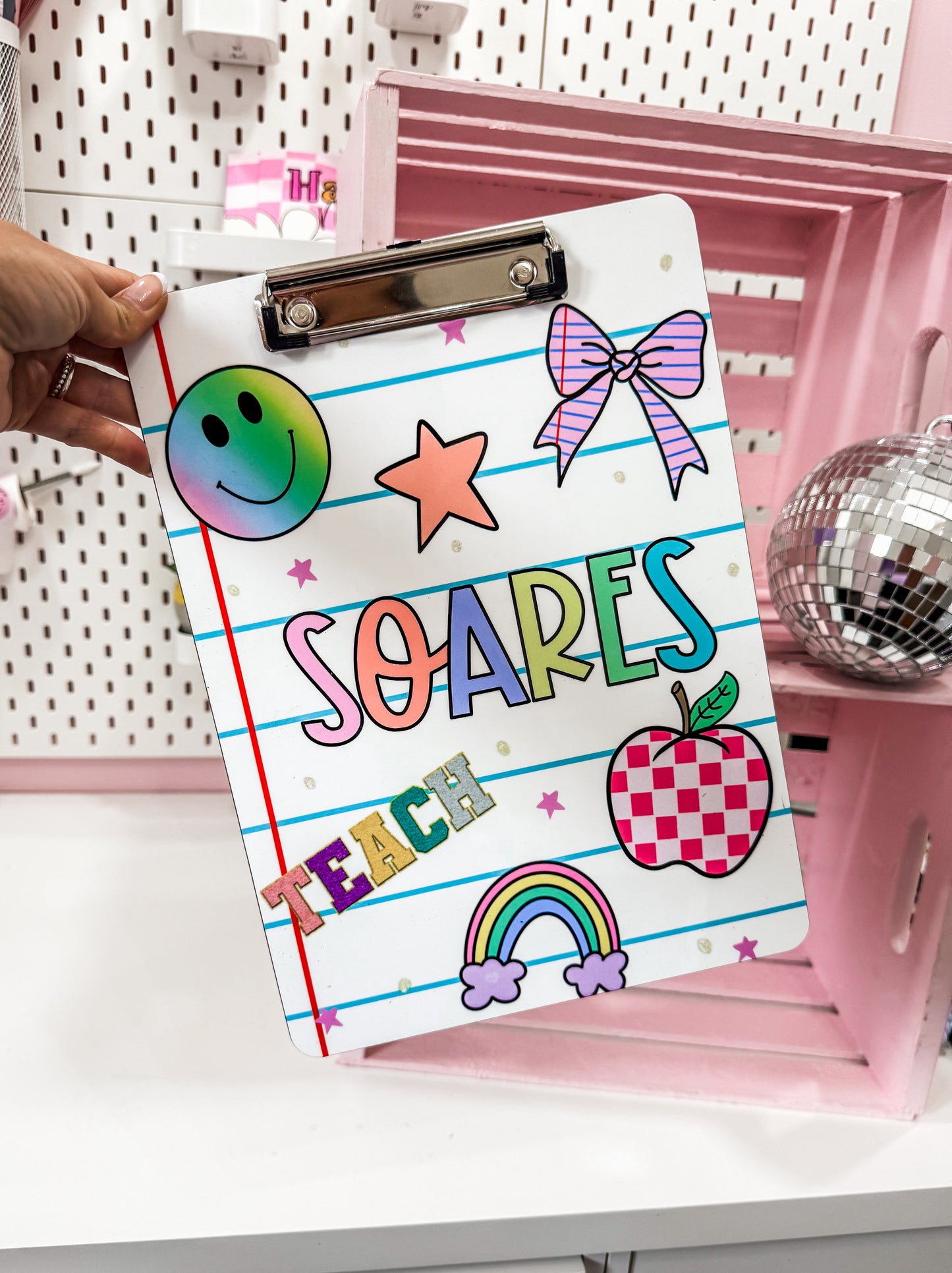 Personality Doodle Note Clipboard