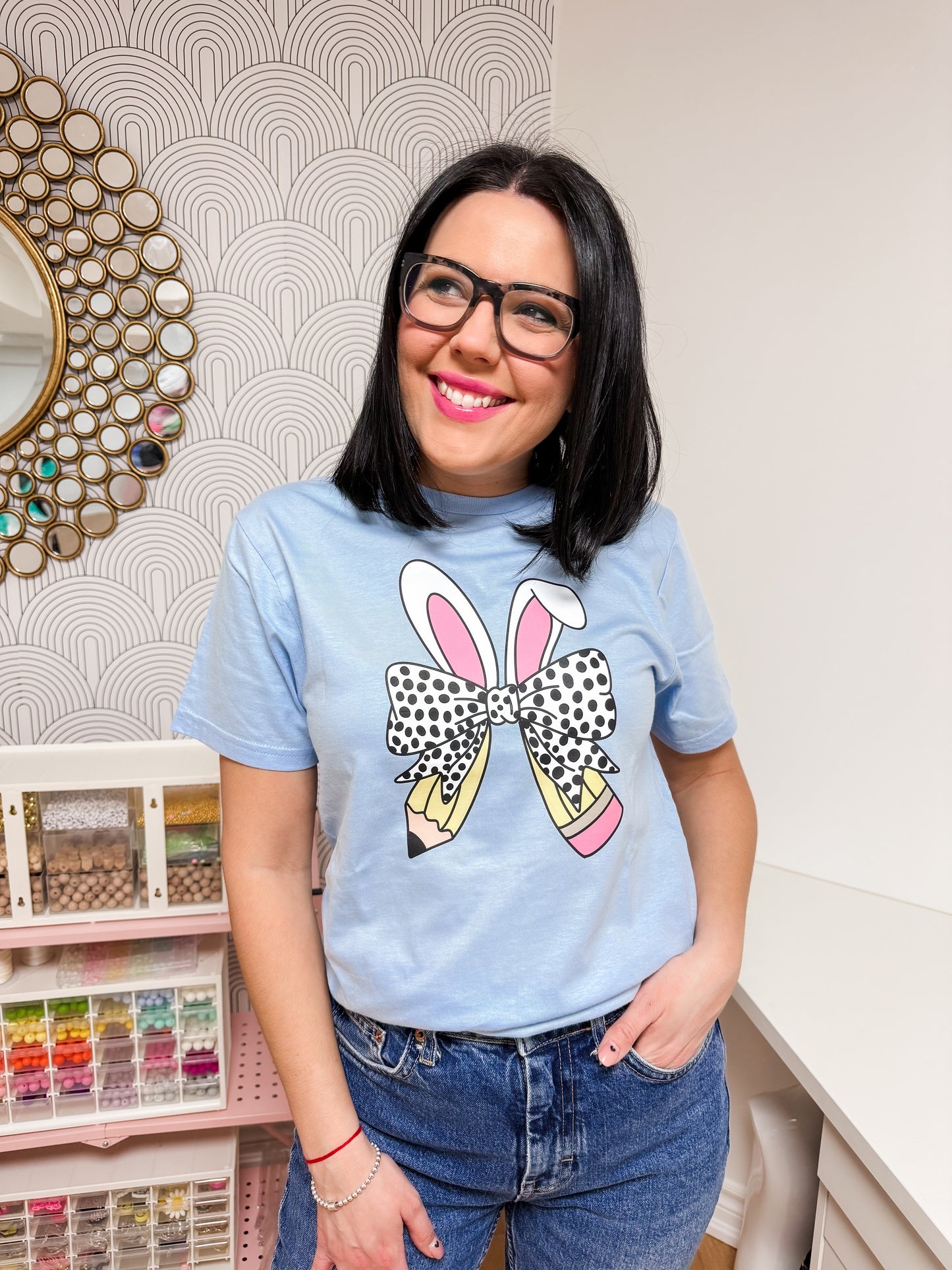 Bunny School Tee