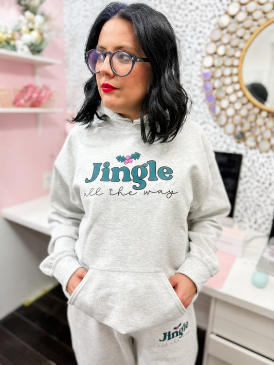 Jingle All the Way Hoodie and Track pant