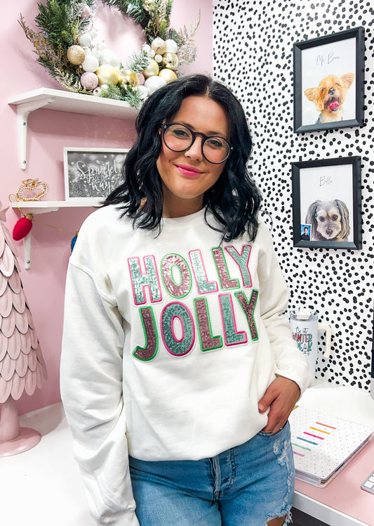 Holly Jolly Sequin Sweater