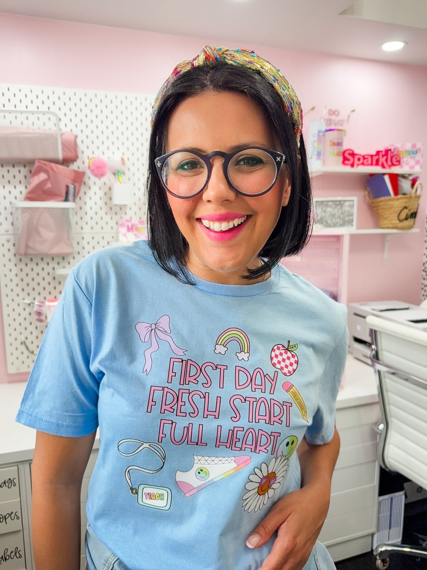 First Day, Fresh Start, Full Heart Tee