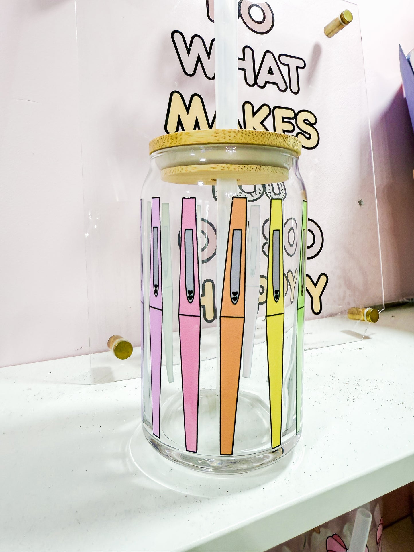 Flair Obsessed Glass Can