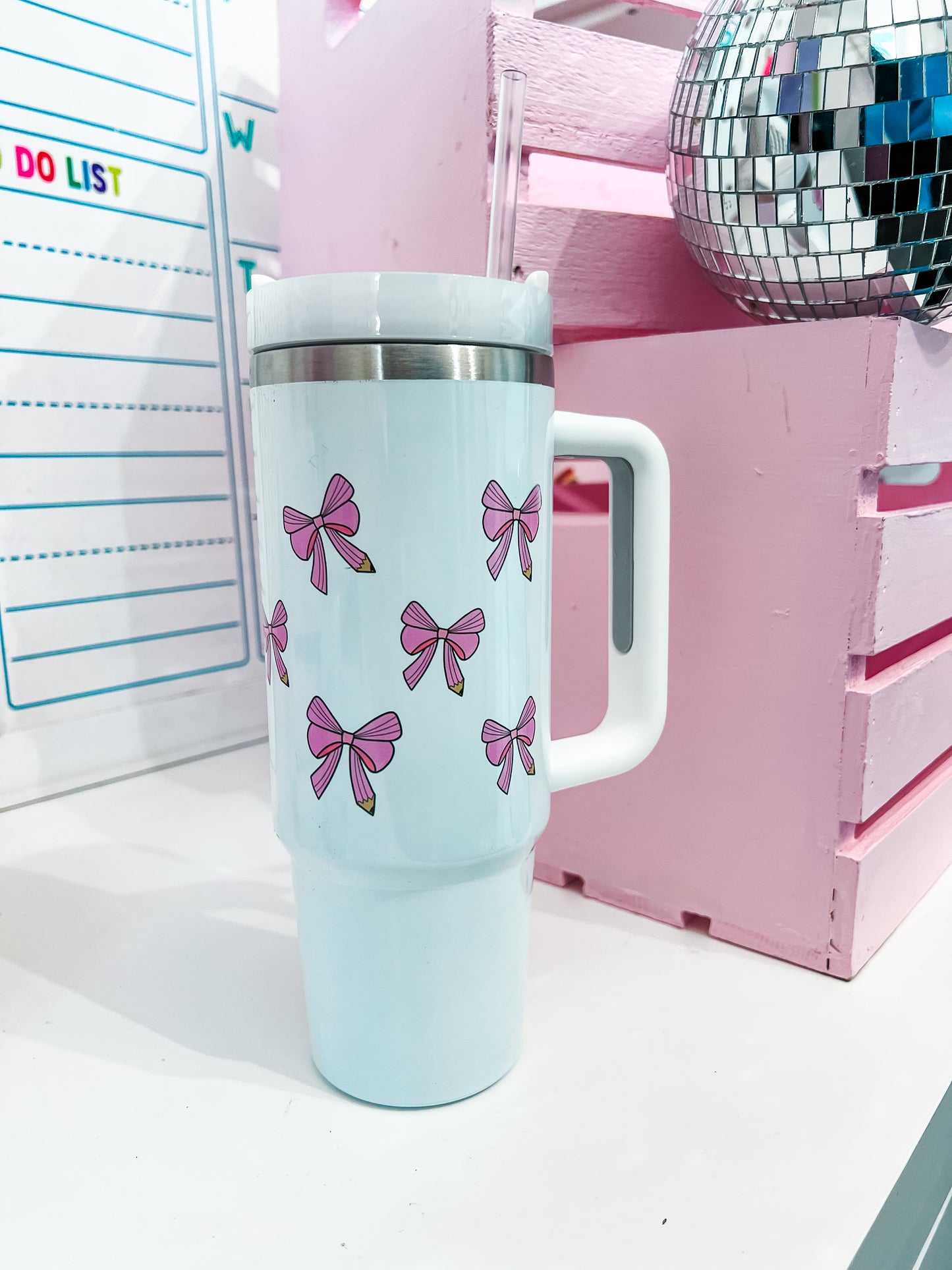 Coquette Bow Tumbler