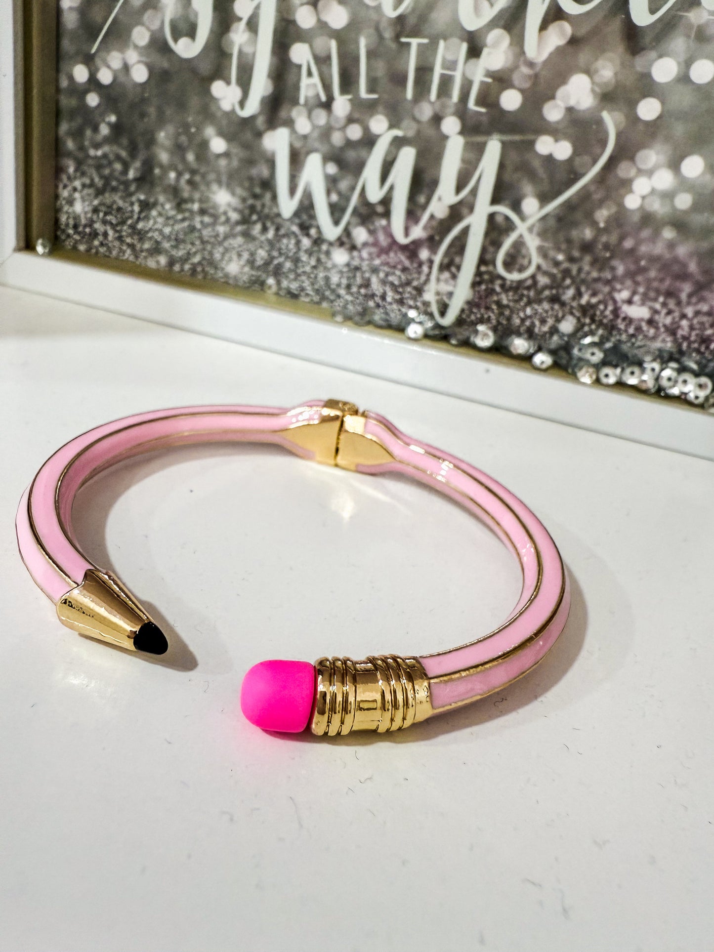 Teacher Pencil Bangle