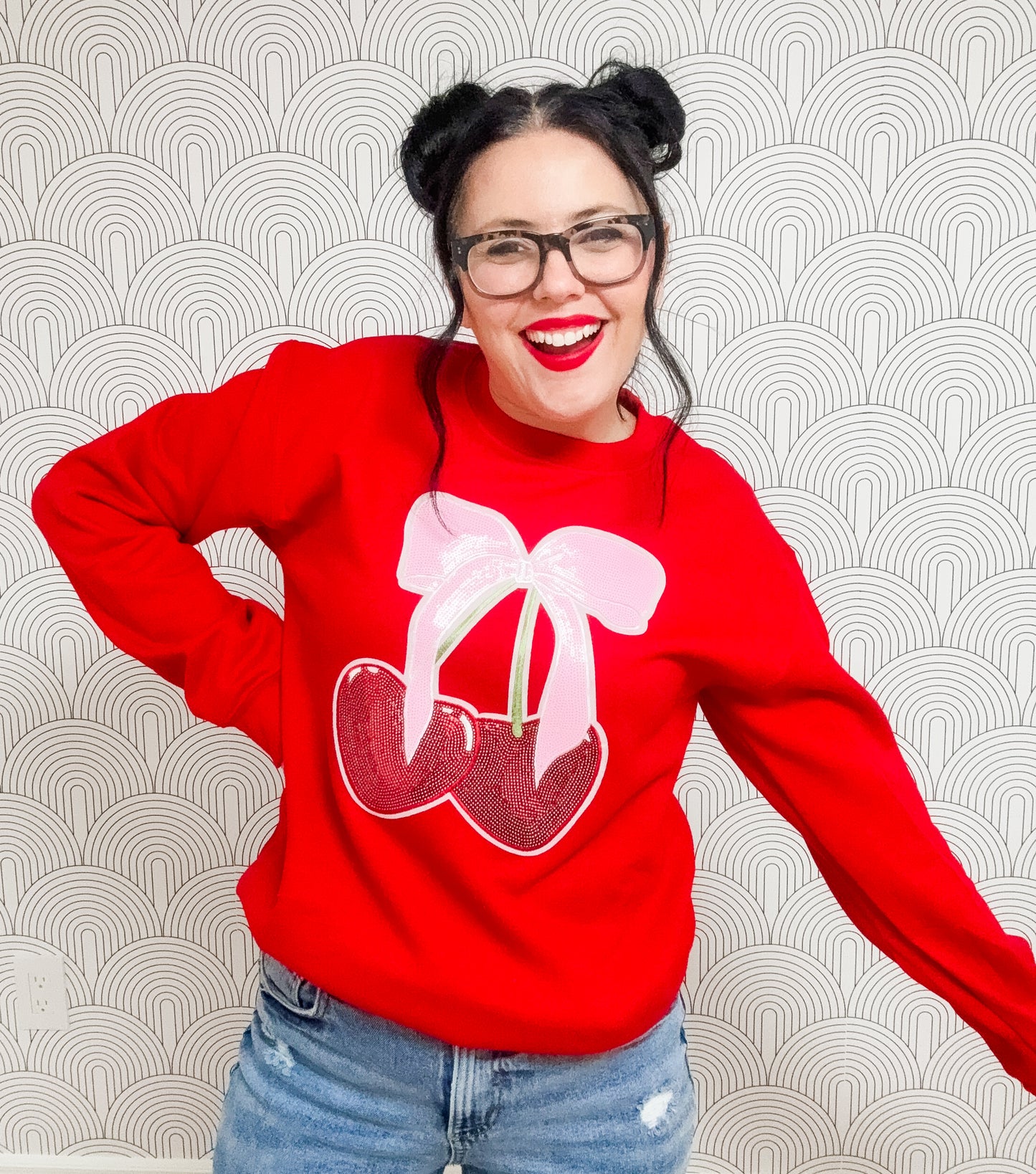 Love you Cherry Much Sweater