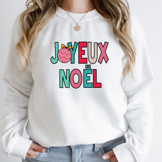 Joyeux Noel Crewneck Sweater