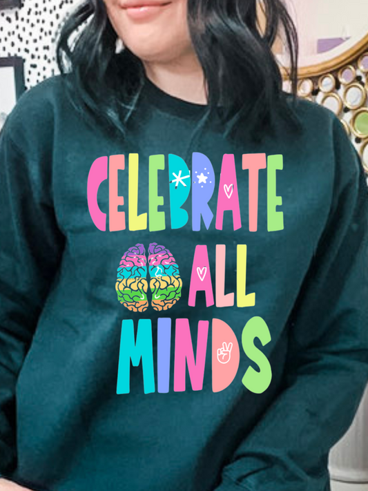 Celebrate All Minds Inclusion Sweater